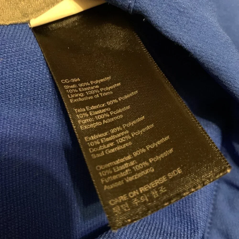 Marmot Women's Blue 1/4 Zip Pullover Jacket, Chest Pocket, Long Sleeves, Size SP